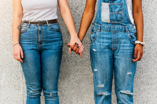 A split image showing skinny jeans styled in outdated ways vs. modern and trendy outfits. One side showcases skinny jeans with long, fitted tops, while the other side shows skinny jeans with oversized sweaters, blazers, and stylish boots.