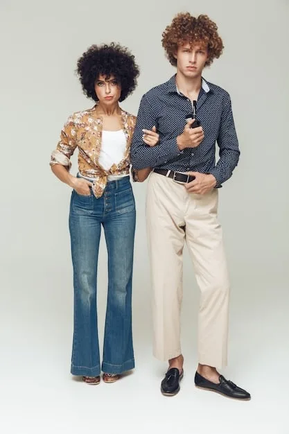 A collage of diverse individuals showcasing various denim styling options for Spring 2025. Outfits include a double denim ensemble with contrasting washes, a wide-leg jean paired with a tailored blazer, and a pastel denim jacket layered over a floral dress. The images highlight the versatility of denim in creating different looks.