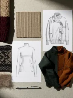 Diverse knitwear textures and silhouettes for Fall 2026