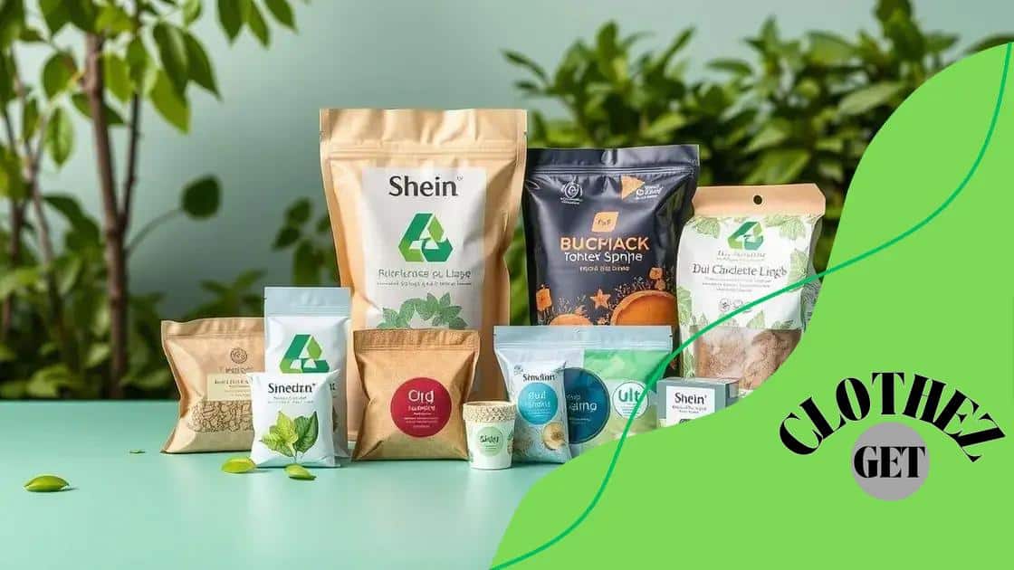 Innovative materials Shein is using