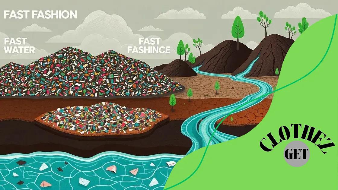 Impact of fast fashion on the environment