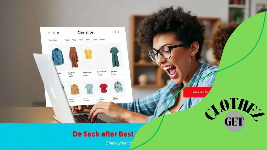 How to score extra discounts on clearance items
