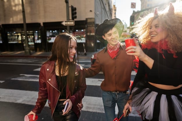 A bustling scene at New York Fashion Week, with models walking the runway, photographers snapping photos, and fashion editors taking notes, capturing the energy and excitement of the event.