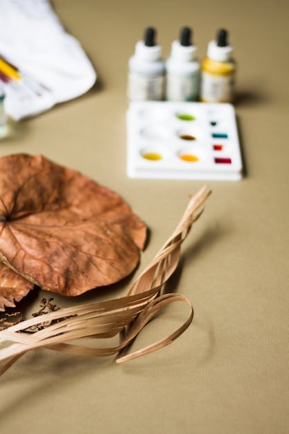 A detailed showcase of the designer's work, highlighting the use of natural dyes and the intricate weaving patterns. The focus is on the texture and color of the materials, emphasizing their organic and sustainable nature.