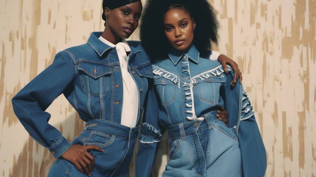 The evolution of denim in American high fashion