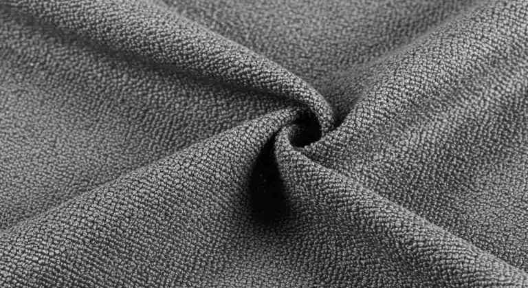 Durable polyester blend fabric texture