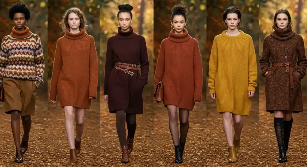 Fall’s Warm Color Palettes: Dominating Seasonal Fashion Collections