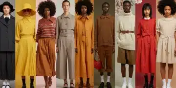 Color Psychology: What Your Seasonal Fashion Choices Say About You People in colorful seasonal outfits expressing mood and personality