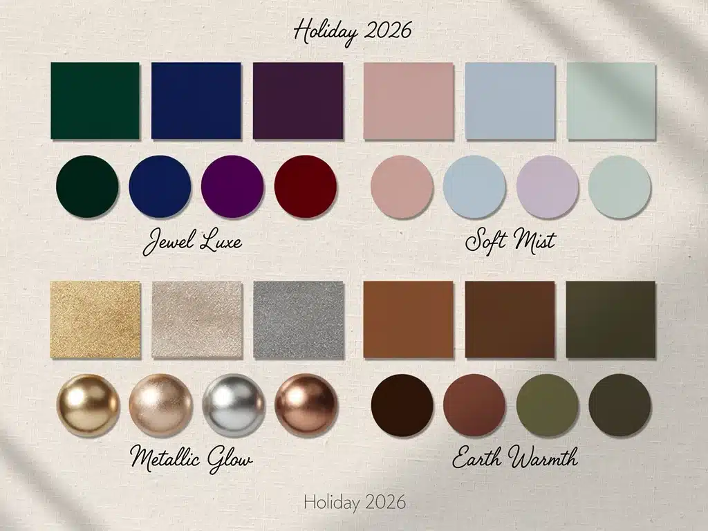 Holiday 2026 Fashion: 6 Impactful Color Palettes Revealed